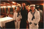 Naši námořníci s americkým hercem Davidem Hasselhoffem | známé osobnosti