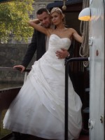 Novomanželé na lodi | Svatba na lodi